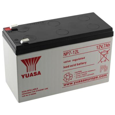 Yuasa Blei-Akku NP7-12L (Faston 230 - 6,35mm) 12V 7,2Ah