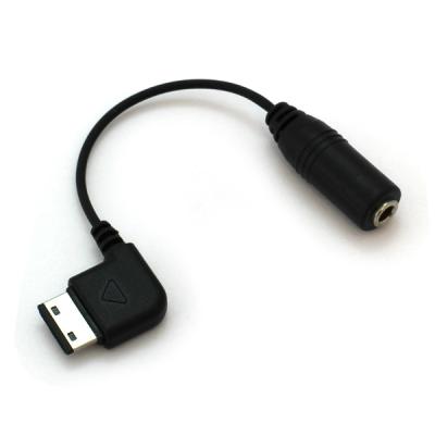 OTB Audio-Adapter kompatibel zu Samsung SGH-L760 (S20 Pin) --> 3,5mm mit Kabel 90 Grad abgewinkelt