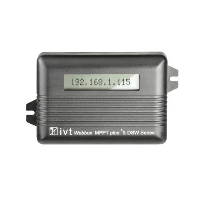 Webbox-LCD für MPPTplus und DSW Wechselrichter