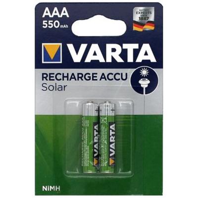 Varta - Longlife Accu (56733) Solar Akku Ni-MH Micro (AAA) 1,2V 550mA