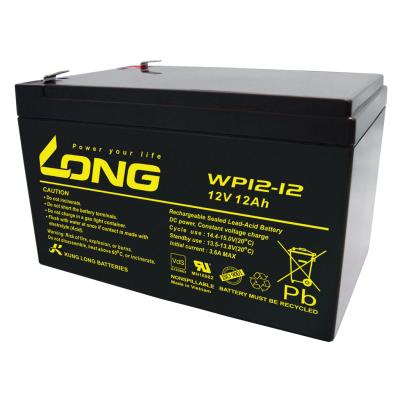 Kung Long VdS-Blei-AGM-Akku WP12-12(A), 12V, 12 Ah (Faston 230 - 6,35mm)