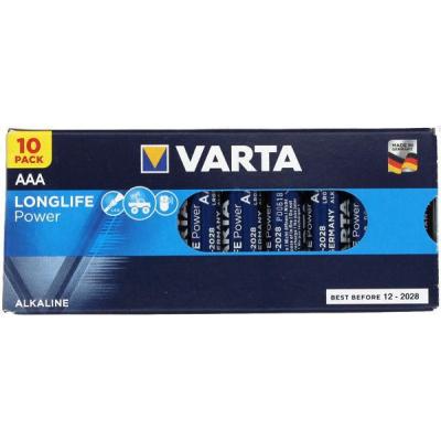 10x VARTA Longlife Power - Alkali Micro V4903