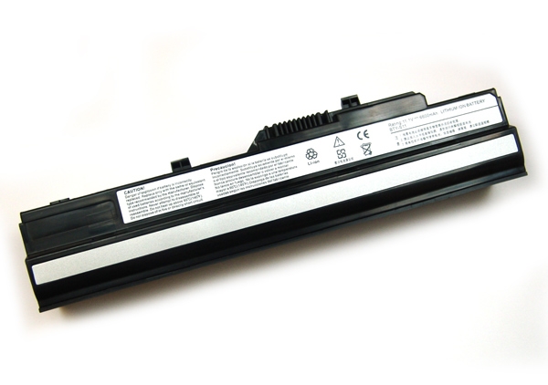Batteria Vhbw Compatibile MSI Wind U100 - 2200mAh, 11.1V, Li-Ion, Bianca, Sostituisce BTP-S11, BTY-S12 E Altre