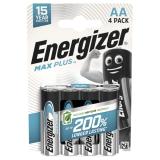 Energizer Max Plus LR6 Mignon AA Batterie 4er Blister