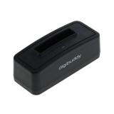 digibuddy Akkuladestation 1301 kompatibel zu Samsung BG8000BBE - schwarz