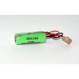 Batterie BELA02B0200K102 m. Widerstand Lithium 3V 2500mAh