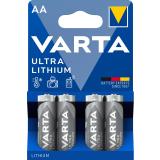 Varta Batterie Ultra Lithium AA Mignon 2900mAh 6106 - 4er-Blister