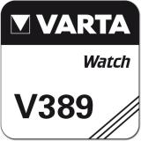 Varta Uhrenbatterie Silberoxid V389 - SR54 - SR1130W