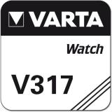 Varta Uhrenbatterie Silberoxid V317 - SR62 - SR516SW