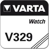 Varta Uhrenbatterie Silberoxid V329 - SR731SW
