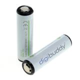 digibuddy Akku 18650 Li-Ion - 2600mAh - 2er Pack