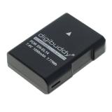 digibuddy Akku kompatibel zu Nikon EN-EL14 / EN-EL14a Li-Ion - neueste Version
