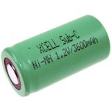 XCell Akku Sub-C 1,2V / 3600mAh Hochstrom