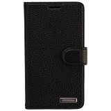 COMMANDER BOOK CASE ELITE Leather Black für Samsung Galaxy Note Edge