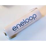 Panasonic eneloop Akku AA NiMH 1,2V / 2000mAh mit Lötfahnen Z-Form