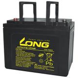 Kung Long Blei-Gel-Akku KPH75-12NE, 12 V, 75 Ah, zyklenfest
