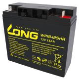 Kung Long VdS-Blei-AGM-Akku WP18-12SHR, 12V, 18 Ah