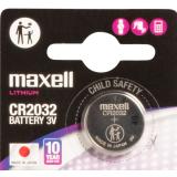 Maxell Lithium-Knopfzelle CR2032