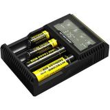 NiteCore Akkuladegerät Li-Ion Digicharger D4EU