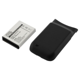 OTB Akku kompatibel zu Samsung Galaxy W i8150 Li-Ion fat 3000mAh mit schwarzem Backcover