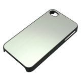 OTB Backcover kompatibel zu iPhone 4S Metall silber