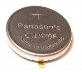 Panasonic Akku CTL 920 F / 295-69 mit Fähnchen für Solar Uhren