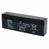 pbq 2.3-12 Bleiakku 12V/2,3Ah/4,8mm