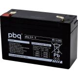pbq 3.5-4 Bleiakku 4V/3,5Ah/4,8mm