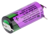 Tadiran Lithium 3,6V Batterie SL 361/PT 2/3AA - Zelle 1/2 pin +/- -