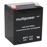 Multipower Bleiakku MP5-12C Cyclic Faston 6,3 +/-