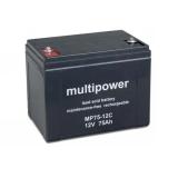 Multipower Bleiakku MP75-12C Cyclic