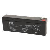 pbq 2.6-12 Bleiakku 12V/2,6Ah/4,8mm