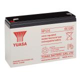 Yuasa Blei-Akku NP12-6 (Faston 250 - 6,3mm) 6V/12,0Ah