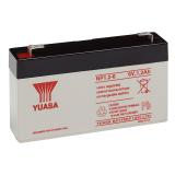 Yuasa Blei-Akku NP1.2-6 (Faston 187 - 4,8mm) 6V/1,2Ah