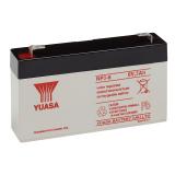 Yuasa Blei-Akku NP3-6 (Faston 187 - 4,8mm) 6V/3,0Ah