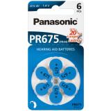 Panasonic Hörgerätebatterie Zincair PR675 - 6er Blister