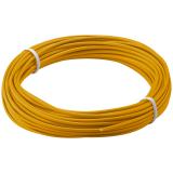 Kupferlitze isoliert, 10m, 1x0,14mm², orange