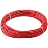 Kupferlitze isoliert, 10m, 1x0,14mm², rot