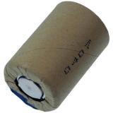 Panasonic Akku 4/5 Sub-C 1,2V / 2000mAh HHR-20SCP , Pappmantel