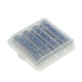 Panasonic eneloop Akku AA - 2000mAh - 4 Stück + Schutzbox (BK-3MCCE/BF1)