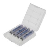 Panasonic eneloop Akku AAA - 750mAh - 4 Stück + Schutzbox (BK-4MCCE/BF1)