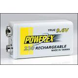 POWEREX NiMH Akku 9V-Block 9,6V 230mAh