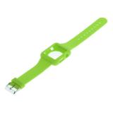OTB Silicon Armband kompatibel zu Apple Watch 42mm grün