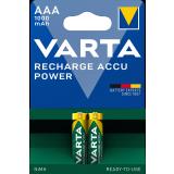 2 x VARTA Recharge Accu Power 5703 Akku Micro AAA 1000 mAh