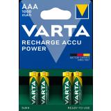 4 x VARTA Recharge Accu Power 5703 Akku Micro AAA 1000 mAh